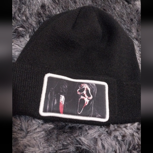 Ghostface Patch Beanie - Picture 2 of 3